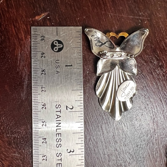 (3) Vintage Jane Angel Pin’s, Signed, AOL 1994 - Picture 14 of 14